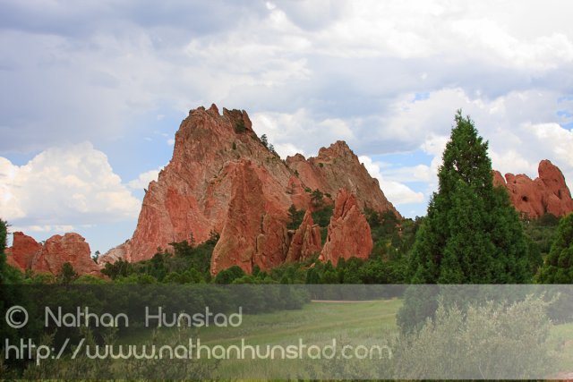 Garden of the Gods Park in Colorado Springs, CO
